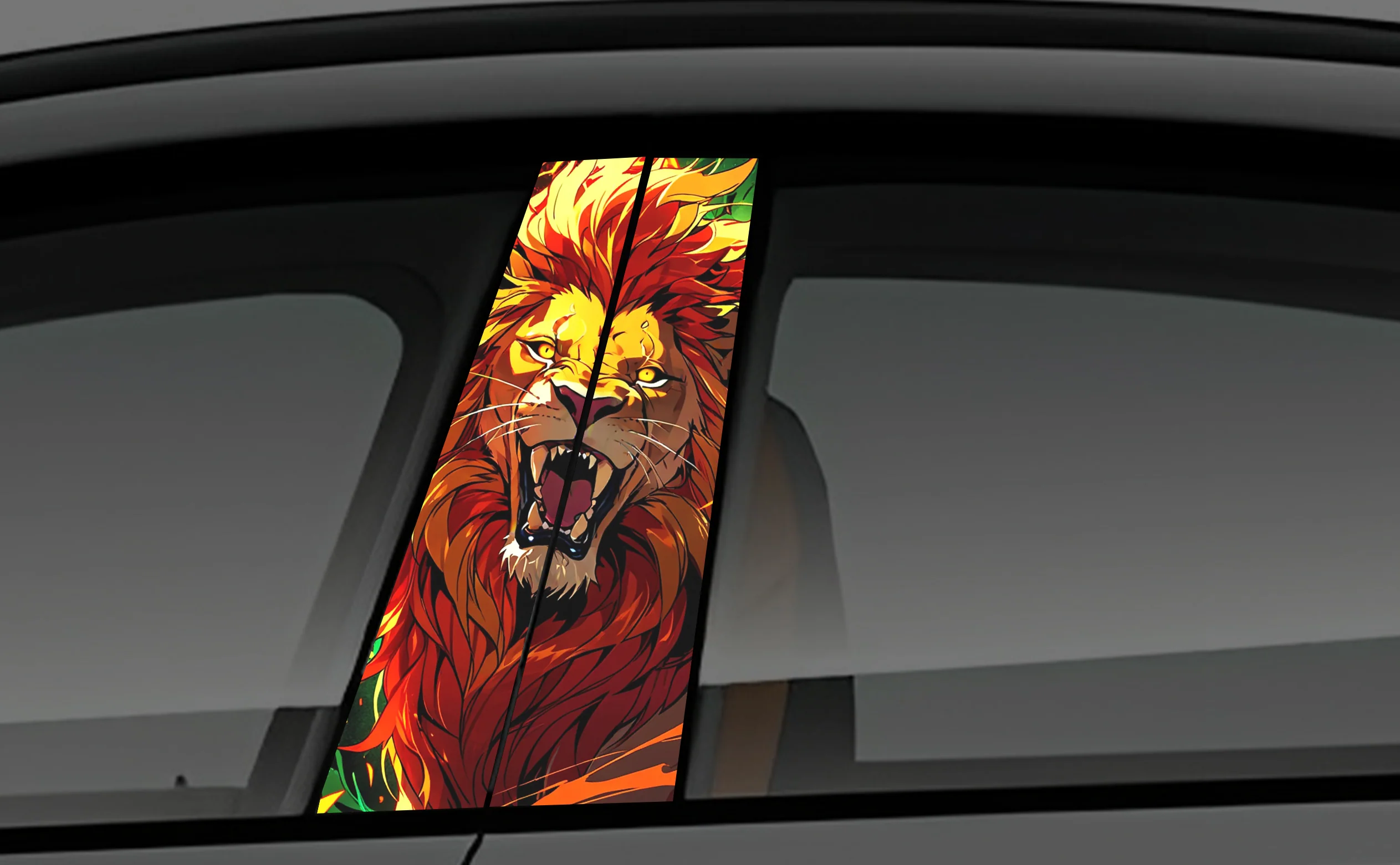 King Window Pillar Wrap for Cars