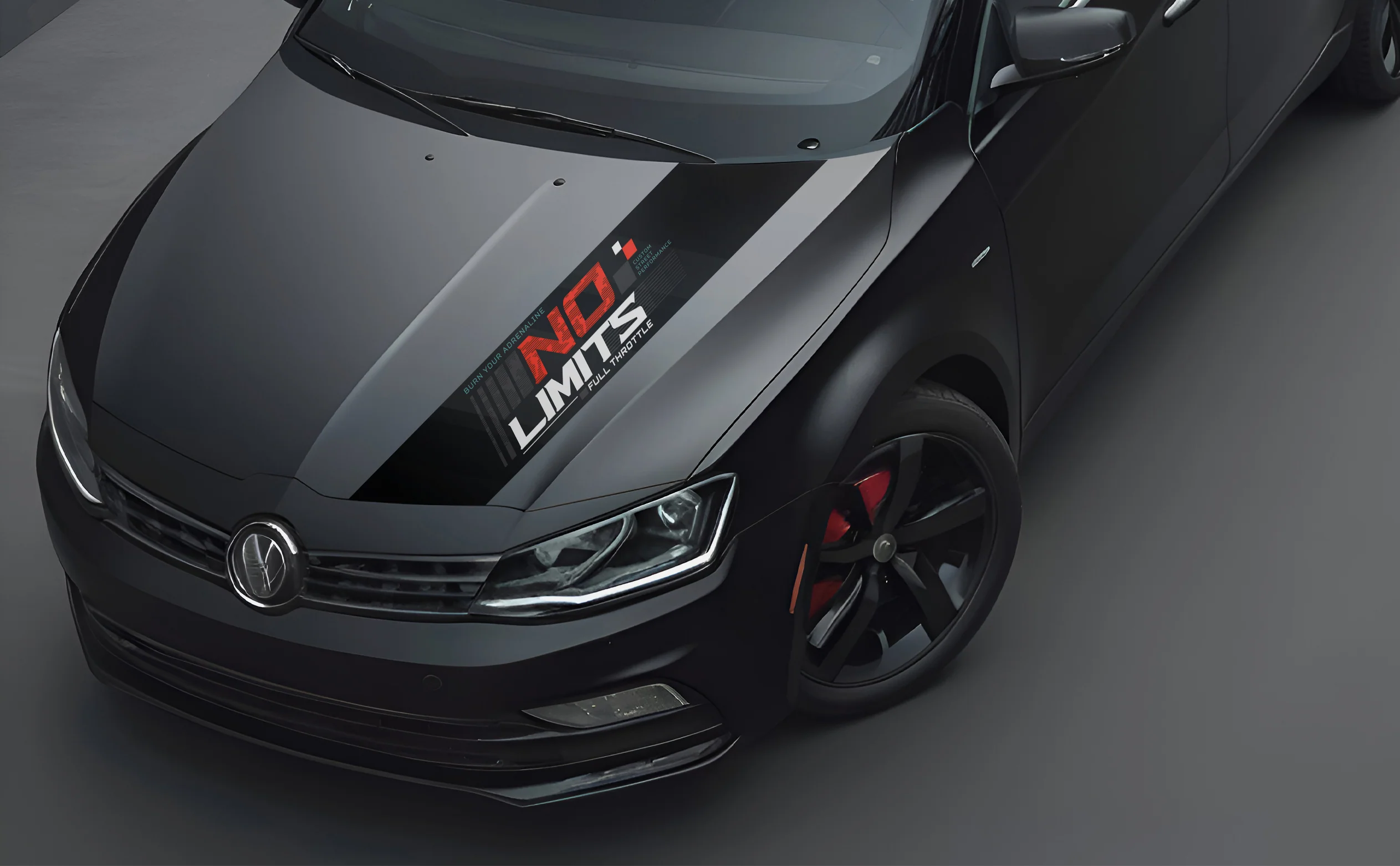 No Limits Bonnet Wrap for Cars