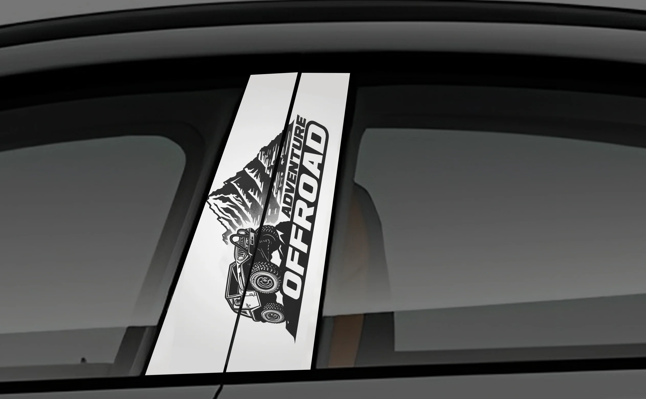 Off Road Window Pillar Wrap for Cars