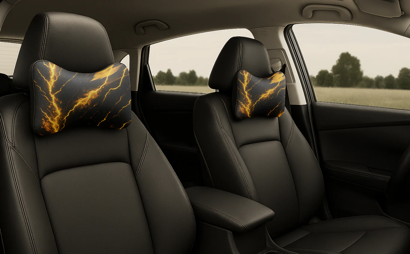 Overcharged Neck Rest for Cars