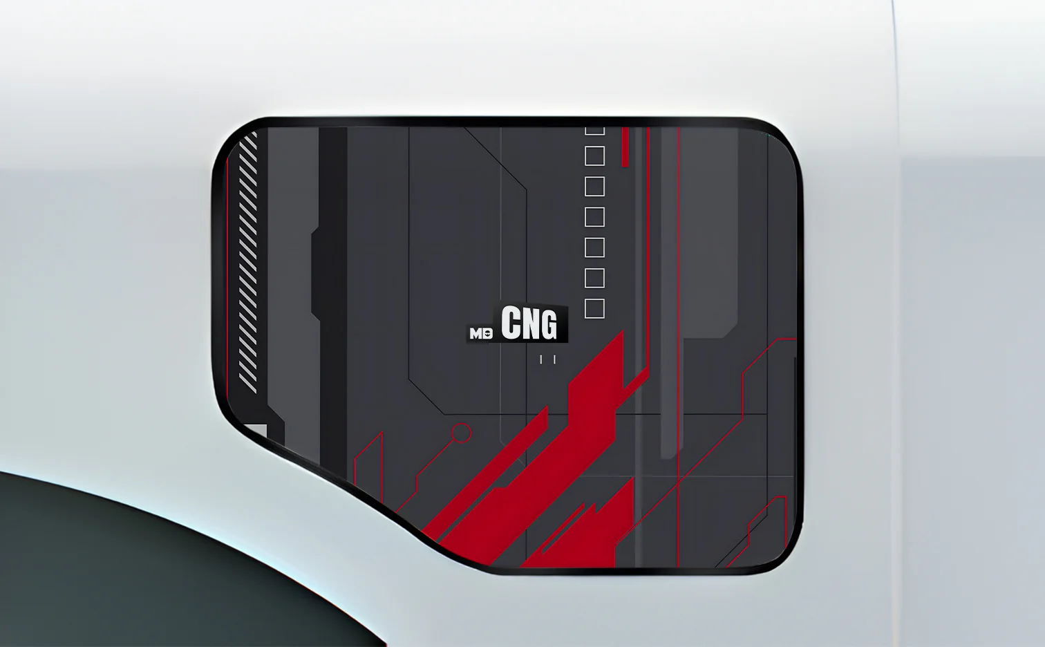 Racing Pulse Fuel Cap Wrap for Cars - Image 5