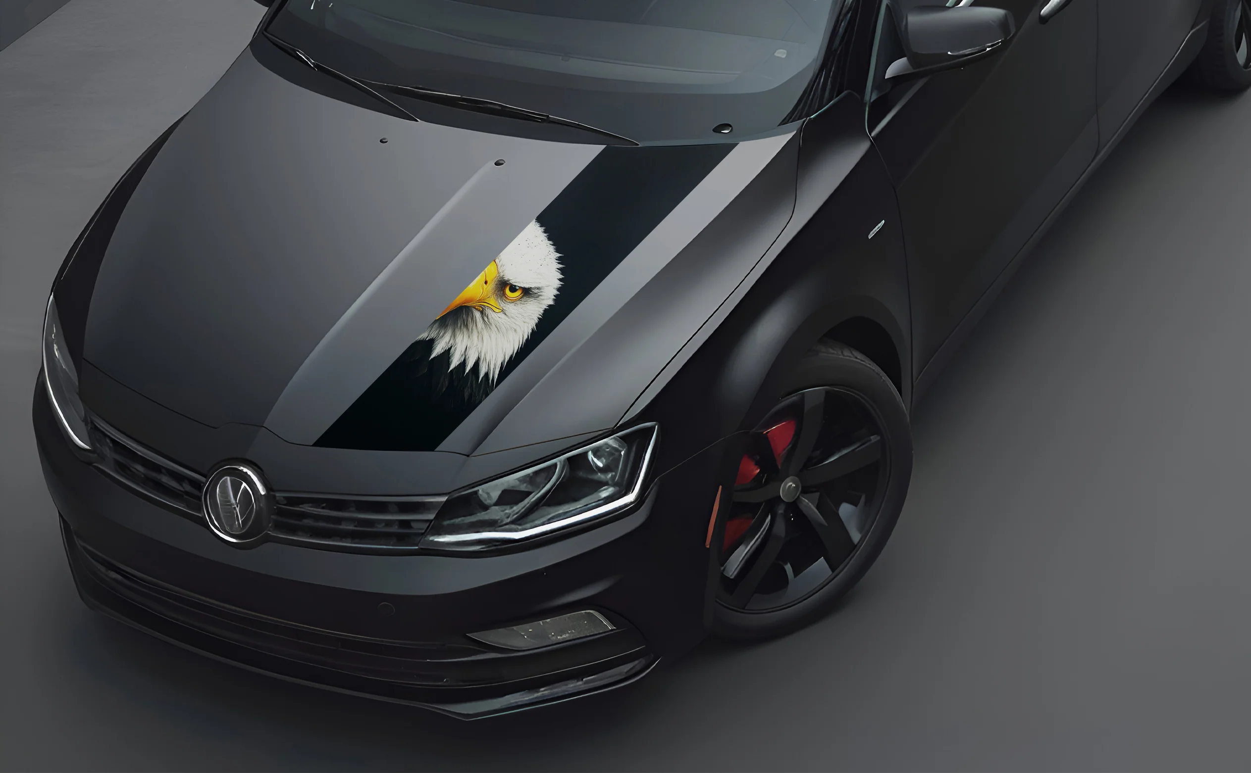 Road Raptor Bonnet Wrap for Cars