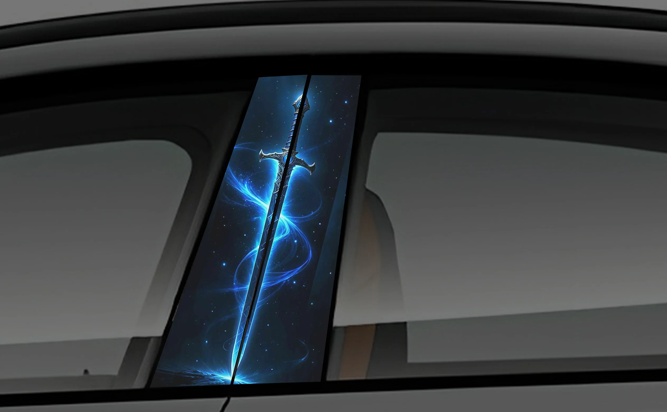 Sharp Edge Window Pillar Wrap for Cars