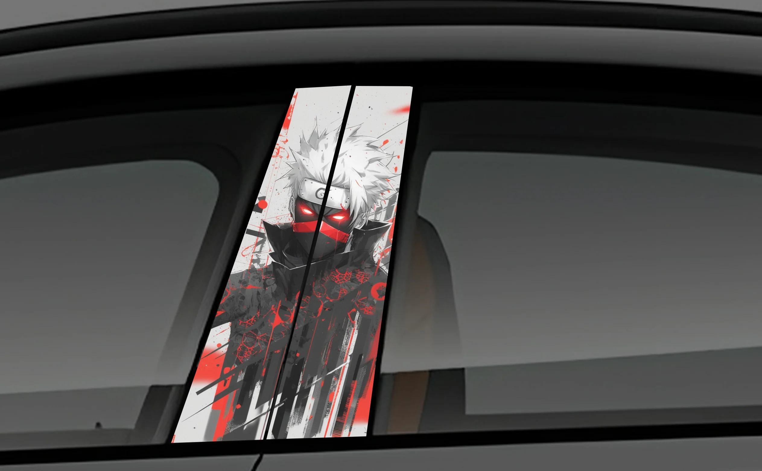 Shinobi 02 Window Pillar Wrap for Cars