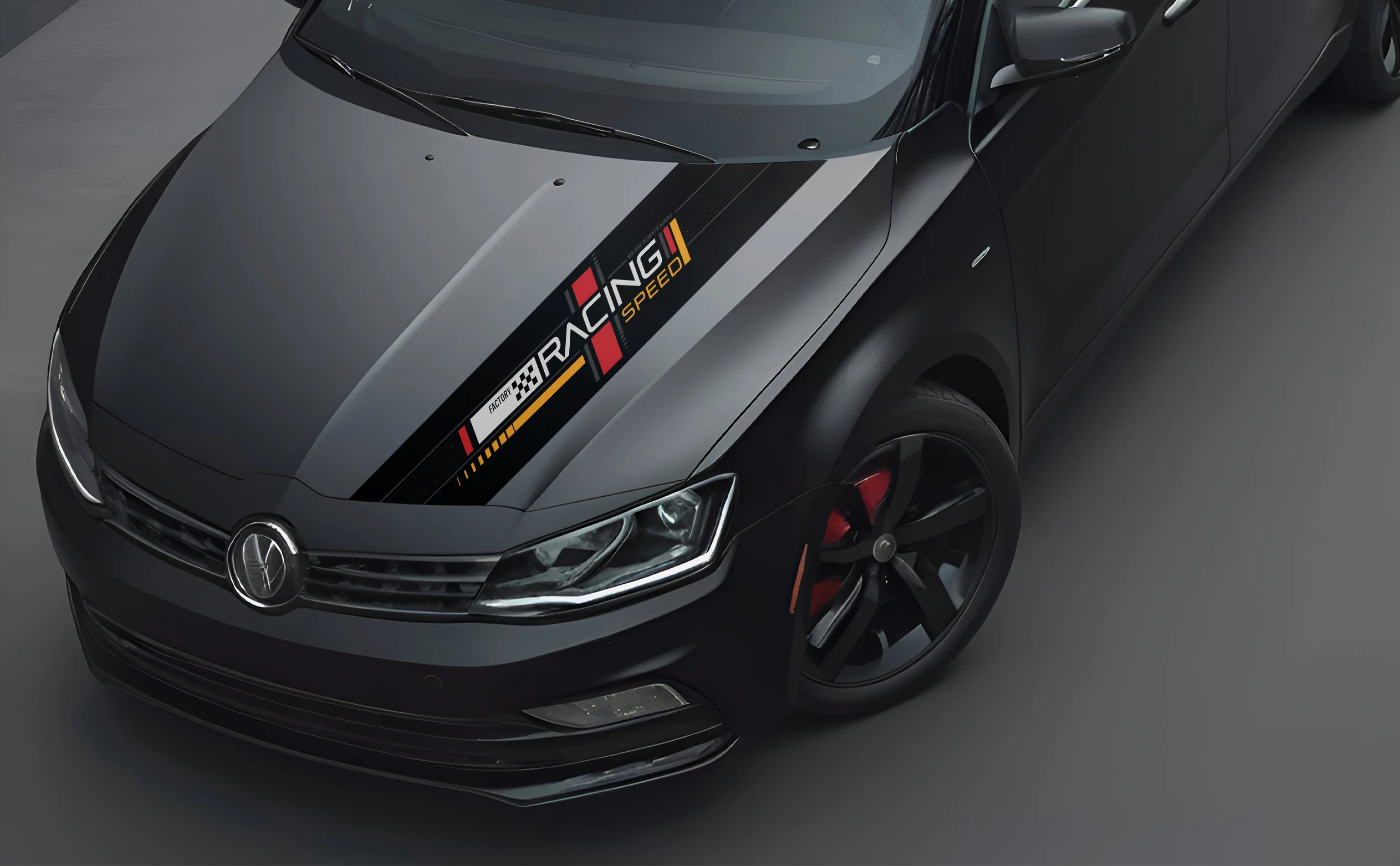 Speed Bonnet Wrap for Cars