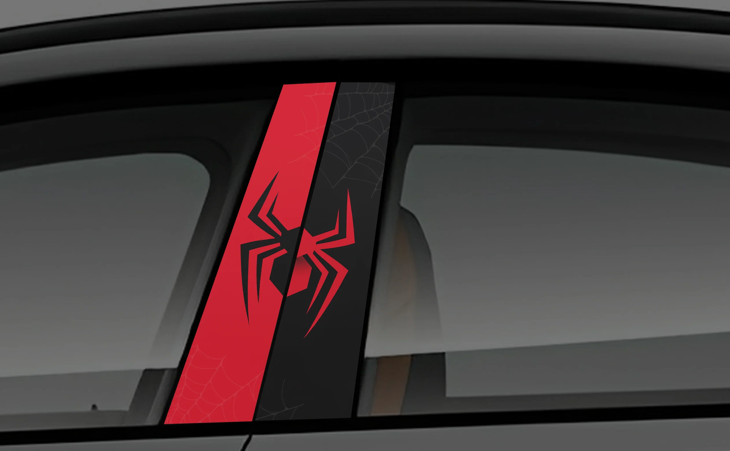 Split Verse Window Pillar Wrap for Cars