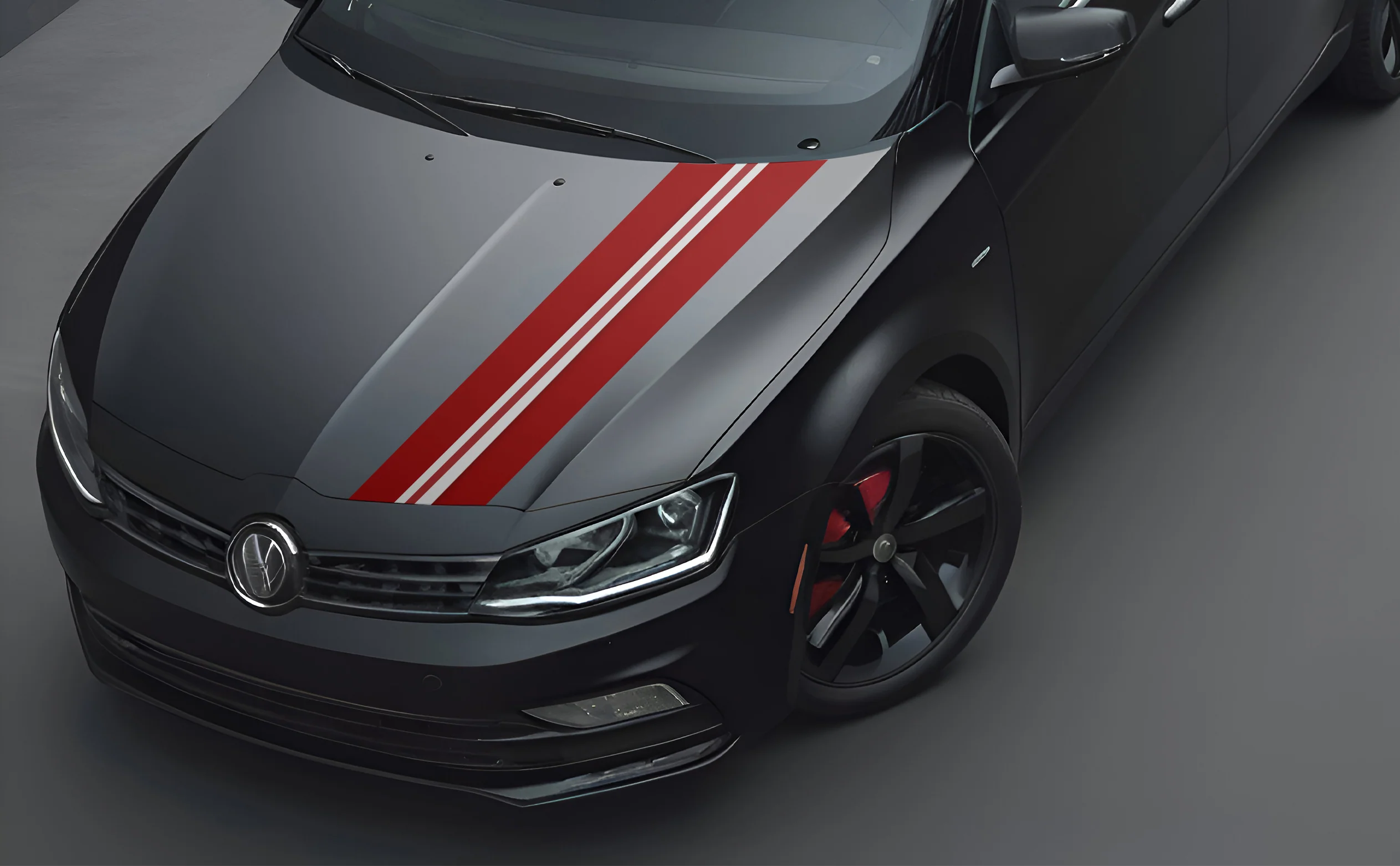 Strip 7 Bonnet Wrap for Cars