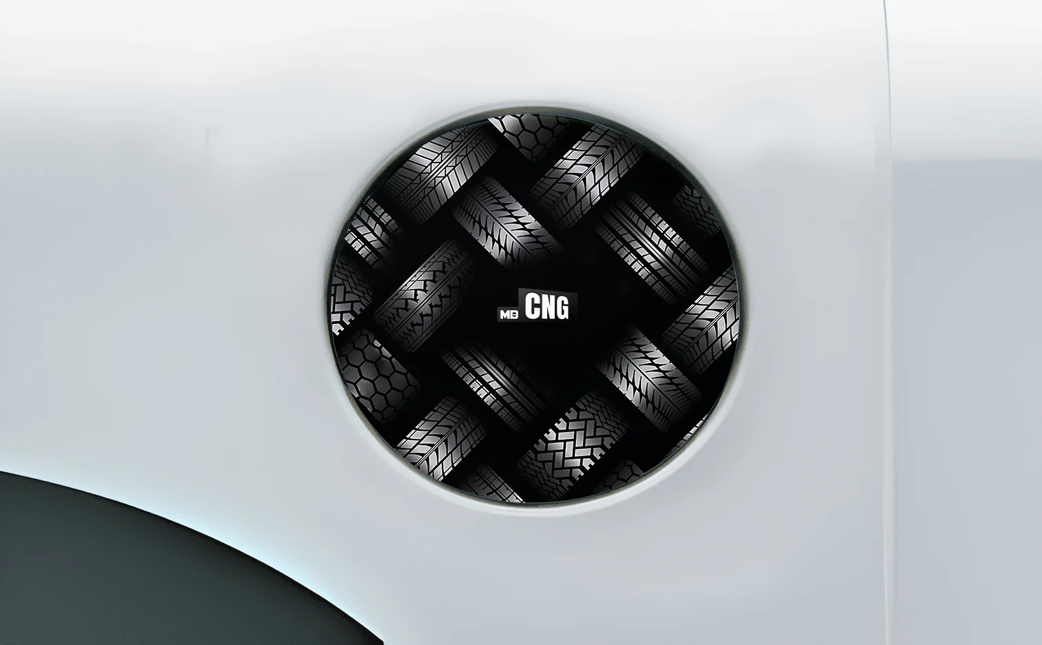 Treadx Pattern Fuel Cap Wrap for Cars
